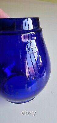 NYC LINES Cobalt Blue Dietz Vesta Globe for Railroad Lantern New York Central