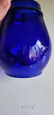 NYC LINES Cobalt Blue Dietz Vesta Globe for Railroad Lantern New York Central