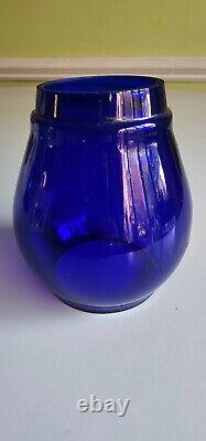 NYC LINES Cobalt Blue Dietz Vesta Globe for Railroad Lantern New York Central