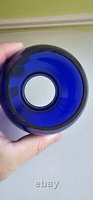 NYC LINES Cobalt Blue Dietz Vesta Globe for Railroad Lantern New York Central