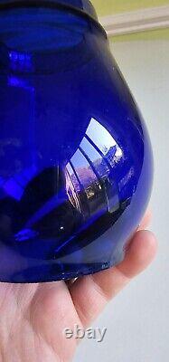 NYC LINES Cobalt Blue Dietz Vesta Globe for Railroad Lantern New York Central