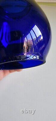 NYC LINES Cobalt Blue Dietz Vesta Globe for Railroad Lantern New York Central