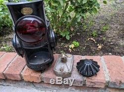 Nevada Copper Belt Adams & Westlake Railroad Switch Lamp Lantern Very Nice