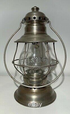 New York & Boston Air Line Presentation Bell Bottom Railroad Lantern