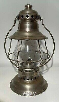 New York & Boston Air Line Presentation Bell Bottom Railroad Lantern