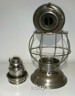 New York & Boston Air Line Presentation Bell Bottom Railroad Lantern