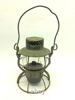 New York Central NYCS Kerosene No. 999 Railroad Lantern Lamp CNX Globe