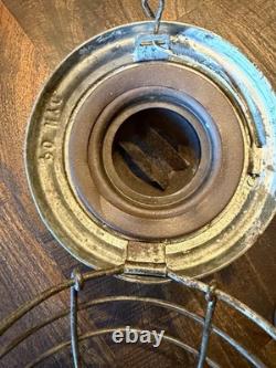 New York Central Railroad Police Barricade Lantern Red Cast Nycrr Globe