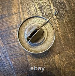 New York Central Railroad Police Barricade Lantern Red Cast Nycrr Globe