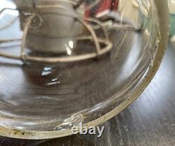 New York New Haven Hartford Railroad Dietz 39 Vulcan Lantern w Clear Cast Globe