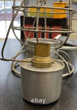 New York New Haven Hartford Railroad Dietz 39 Vulcan Lantern w Clear Cast Globe