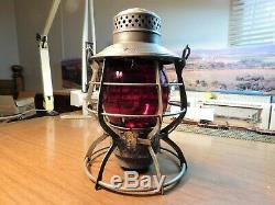 New York New Haven & Hartford Railroad Lantern A&w Co. The Adams Nynh&hrr 1886