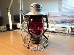 New York New Haven & Hartford Railroad Lantern A&w Co. The Adams Nynh&hrr 1886