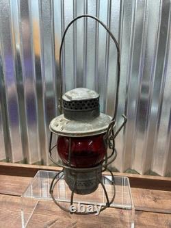 Newburg & South Shore Railroad Adlake Kero 2-56 Lantern Red Lamp / USA Canada