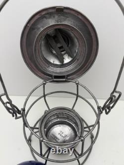 Nickel Plate Road NKP Adlake Kero Railroad Lantern Cobalt Blue Globe Nickel Plate Road NKP Adlake Kero Railroad Lantern Cobalt Blue Globe
