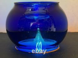 Nickel Plate Road NKP Adlake Kero Railroad Lantern Cobalt Blue Globe