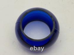 Nickel Plate Road NKP Adlake Kero Railroad Lantern Cobalt Blue Globe