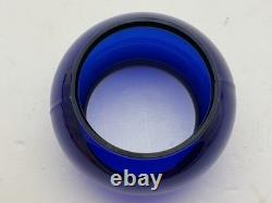 Nickel Plate Road NKP Adlake Kero Railroad Lantern Cobalt Blue Globe