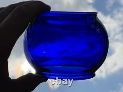 Nickel Plate Road NKP Adlake Kero Railroad Lantern Cobalt Blue Globe