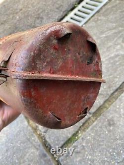 Nicoln Vintage Paraffin Road/Railway Warning Lamp/Lantern Extremely Rare