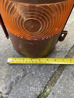 Nicoln Vintage Paraffin Road/Railway Warning Lamp/Lantern Extremely Rare