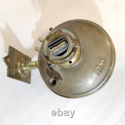 Norfolk & Western Railroad Oil Lamp Sconce Font Tank, Burner by Adams & Westlake