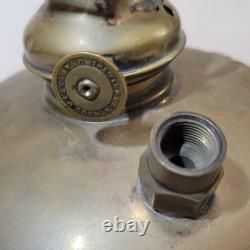 Norfolk & Western Railroad Oil Lamp Sconce Font Tank, Burner by Adams & Westlake