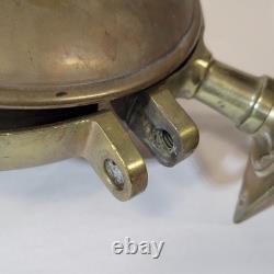 Norfolk & Western Railroad Oil Lamp Sconce Font Tank, Burner by Adams & Westlake