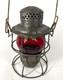 Norfolk Western Railway Antique Adlake Red Embossed Railroad Lantern Lamp NRWRY