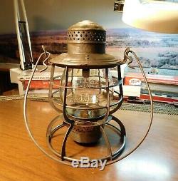 Northern Pacific Railroad Lantern Armspear Manf'g Co. New York Npry 1886