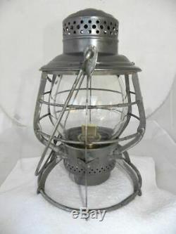 OREGON RAILROAD & NAVIGATION CO. RAILROAD LANTERN Clear Cast OR&N Globe