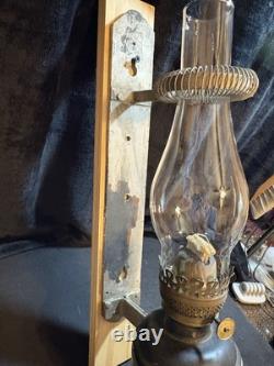 Oil Lamp Vintage DRESSEL Railroad Caboose Bunk Car Train Wall Lamp 18 T