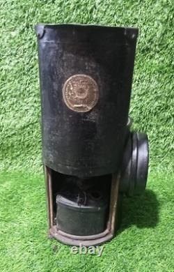 Old Adlake railway lamp patent 1907 train lantern London