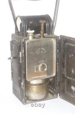Old Lantern Heinrich Gillet Edenkoben Palatine Karpidlampe Railway Miner's Lamp