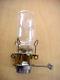 Old Railroad Switch Lamp Long Time Burner & Pyrex Chimney NOS Never Used In Box