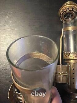 Old Railway Lamps GNR Antique Railway Carriage Lamps/ Coach Lamps Brass