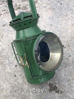 Old Ser South Eastern Railway Hand Lamp / Lantern Dated 1939 With Burner