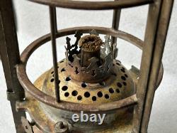 Old Vintage Lr-1 15 CIVIL War Period Signal Railway Train Oil Lantern /lamp