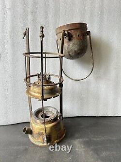 Old Vintage Lr-1 15 CIVIL War Period Signal Railway Train Oil Lantern /lamp