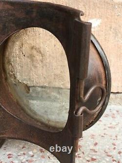 Old Vintage Rustic Iron AS & Co. Railway Kerosene Oil Lantern Lamp Rare