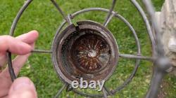 Oregon Short Line Tall Cast Globe Railroad Lantern Very Nice Complete/original