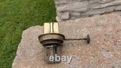 Oregon Short Line Tall Cast Globe Railroad Lantern Very Nice Complete/original