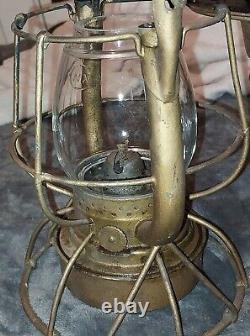 Original Antique 1910 Dietz Vesta Lantern /patented / Cnx Globe 7.5 / 10