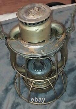 Original Antique 1910 Dietz Vesta Lantern /patented / Cnx Globe 7.5 / 10