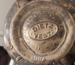 Original Antique 1910 Dietz Vesta Lantern /patented / Cnx Globe 7.5 / 10