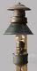 Original Antique Adams & Westlake Railroad Caboose Oil Lamp With Bracket