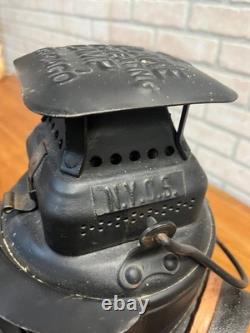 Original New York Central Adlake Non-Sweating Railroad Caboose Lantern 4-Way