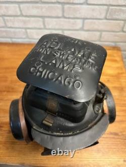 Original New York Central Adlake Non-Sweating Railroad Caboose Lantern 4-Way