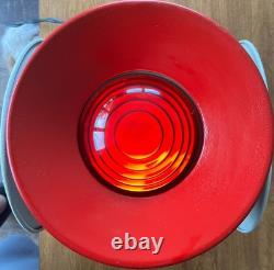 Original Vintage Dressel Railroad Light Arlington NJ Lights Up 12x11x11