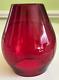 PENNSYLVANIA LINES Cast Corning Style Red Glass Railroad Lantern Globe